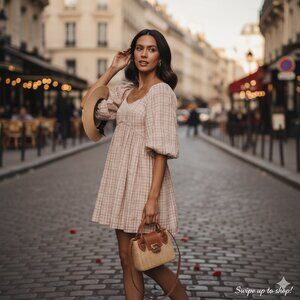 NWT MON RENN LOLA MINI DRESS